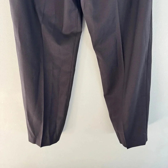 Nili Lotan Pleated Wool-Blend Tapered Leg Pants - Picture 7 of 10